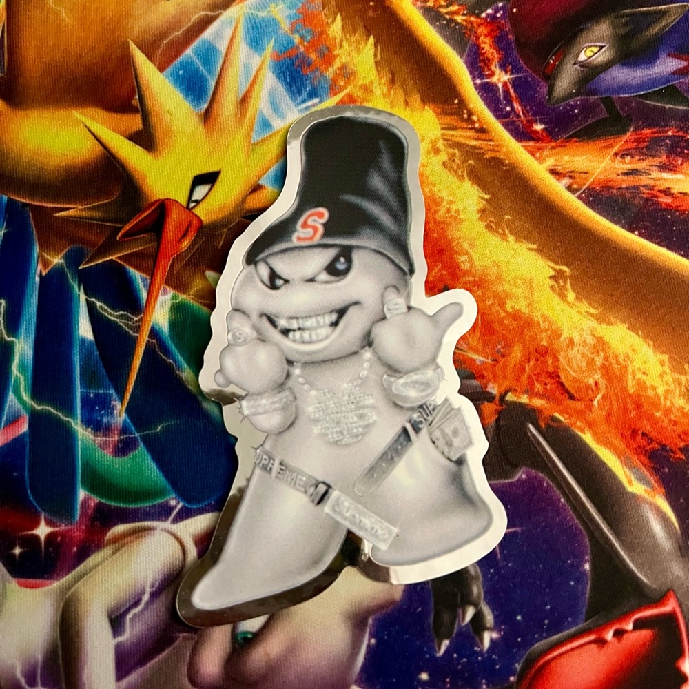 Supreme Snowman Sticker FW25 - Picture 1 of 2